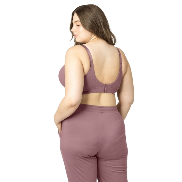 Women's Mauve Nursing Bra - Picture 4 of 7